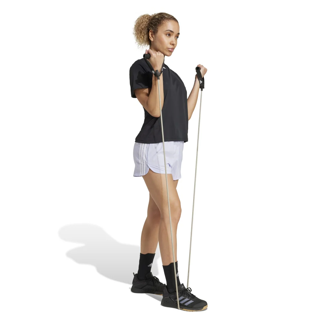 Pacer Training 3-Stripes Woven High-Rise Shorts - Image 5