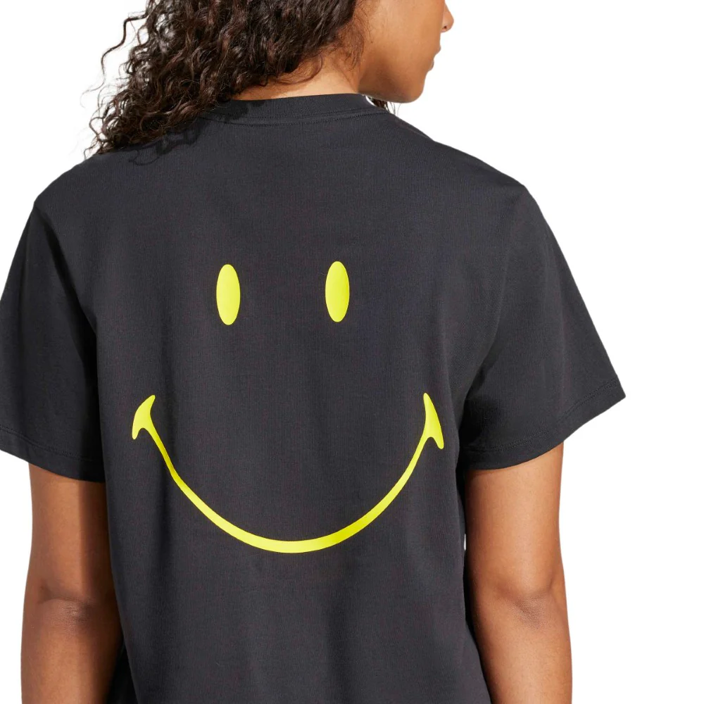 Smiley Loose 3-Stripes T-Shirt - Image 5