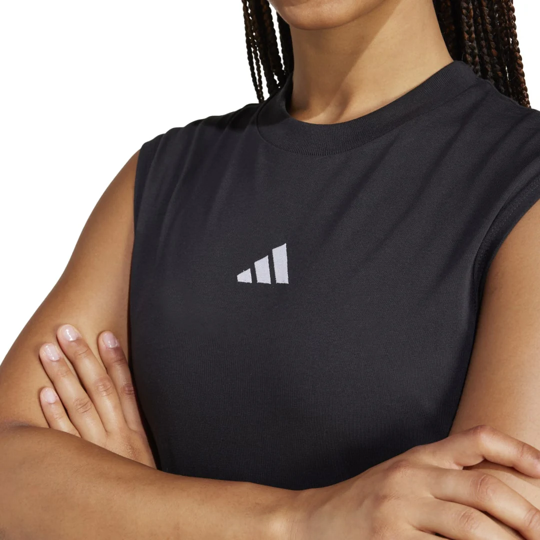 Essentials 3-Stripes Cotton Lifestyle Tank Top - Image 4