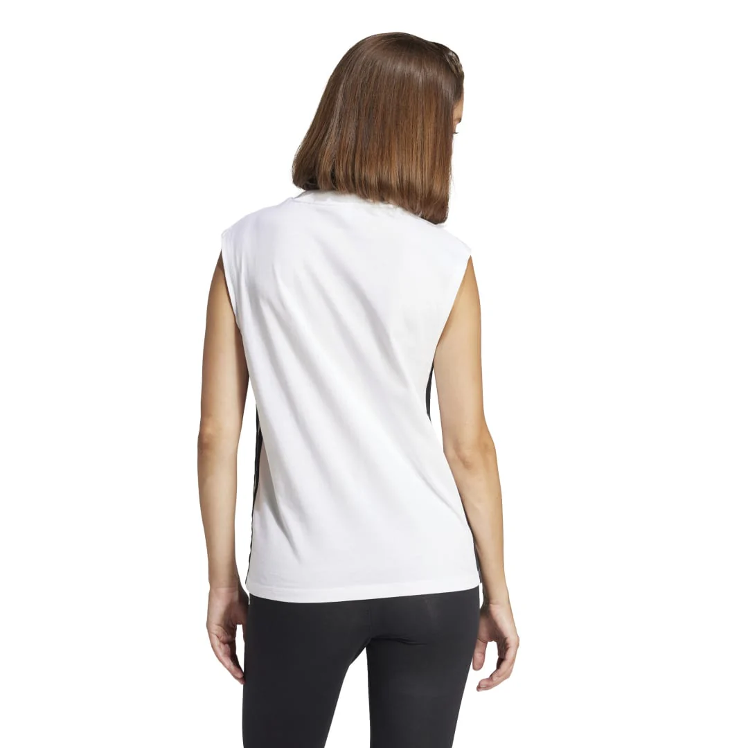 Essentials 3-Stripes Cotton Lifestyle Tank Top - Image 3