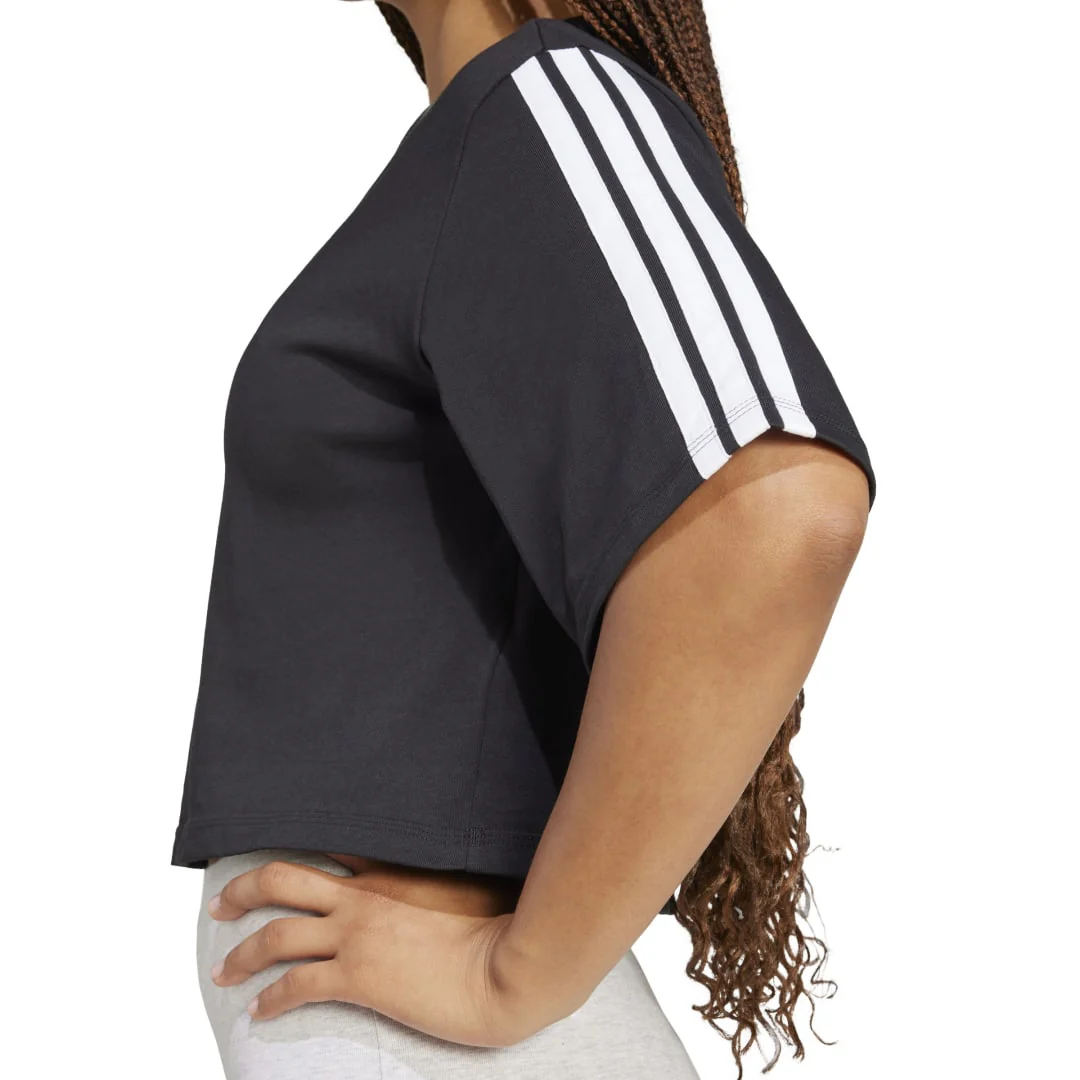 Essentials 3-Stripes Cotton Loose T-shirt - Image 3