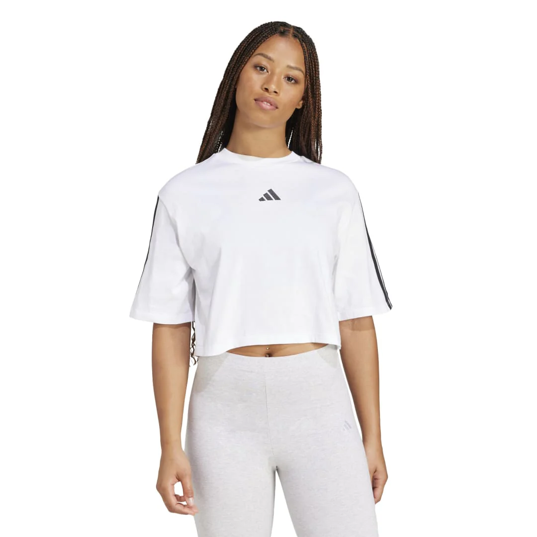Essentials 3-Stripes Cotton Loose T-shirt