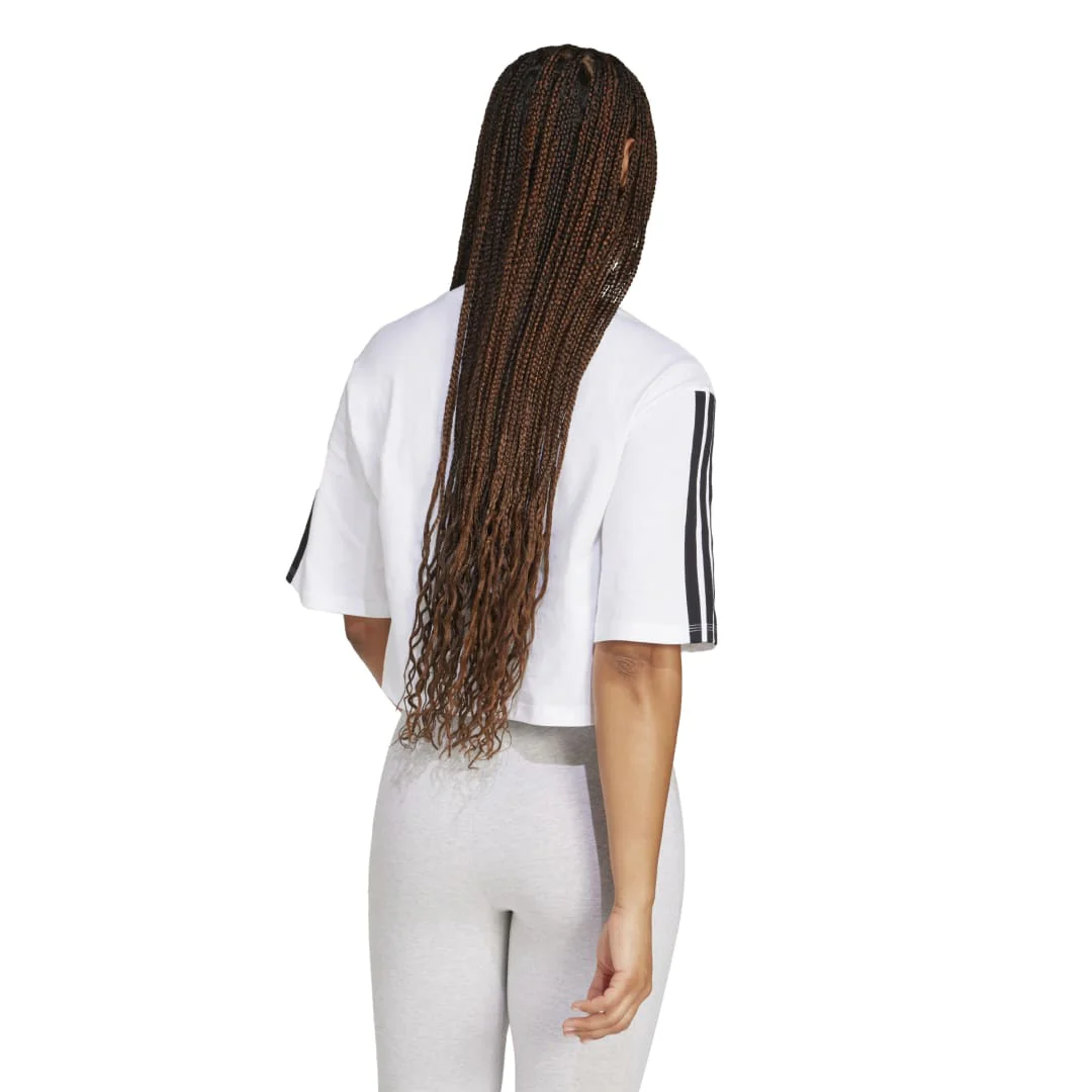 Essentials 3-Stripes Cotton Loose T-shirt - Image 2