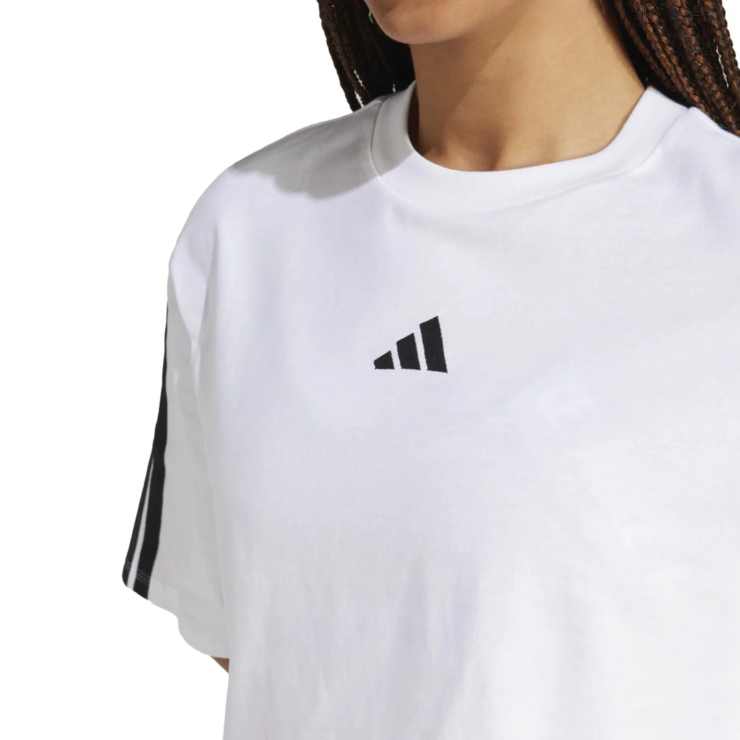 Essentials 3-Stripes Cotton Loose T-shirt - Image 4