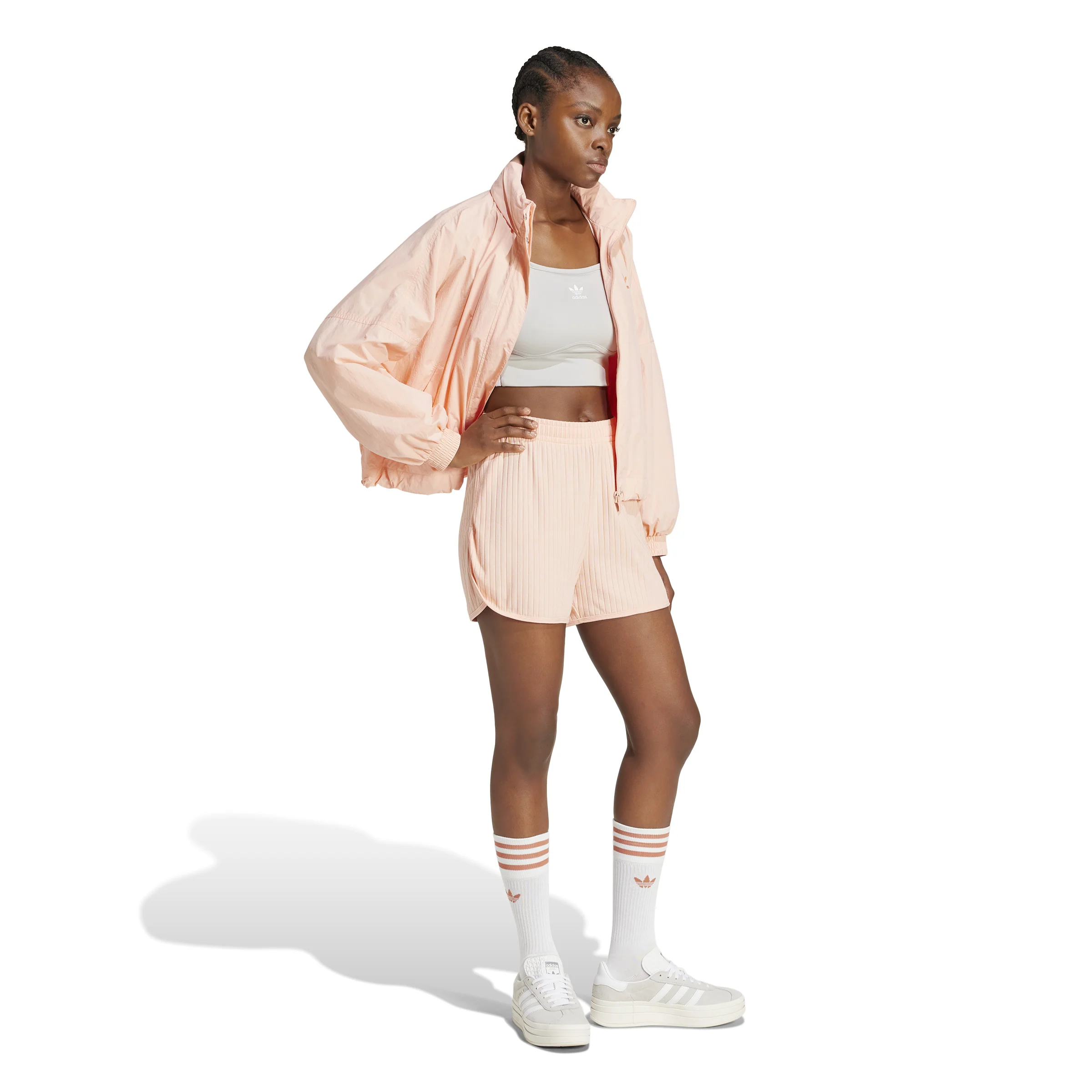 Essentials Wide Rib Sprinter Shorts - Image 3