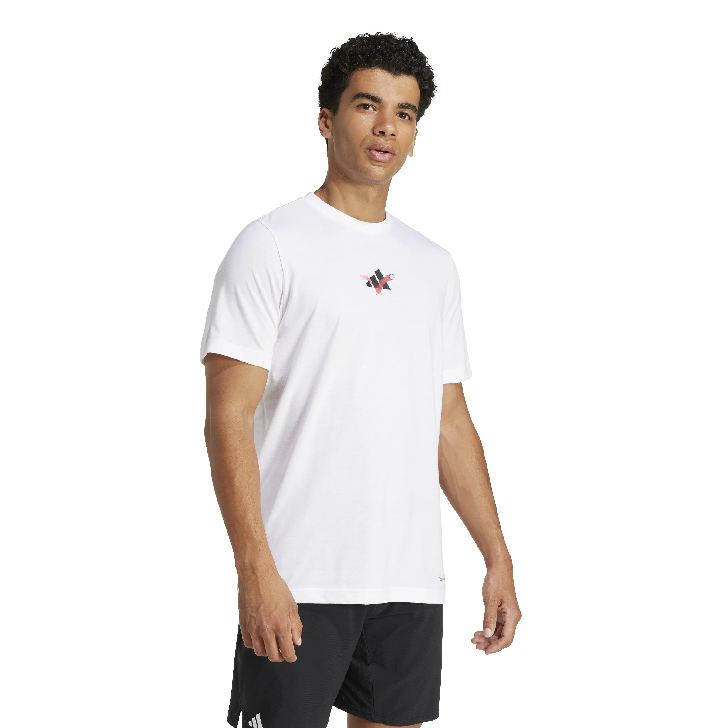 Tennis Happy 3 Balls Graphic T-shirt - Image 4