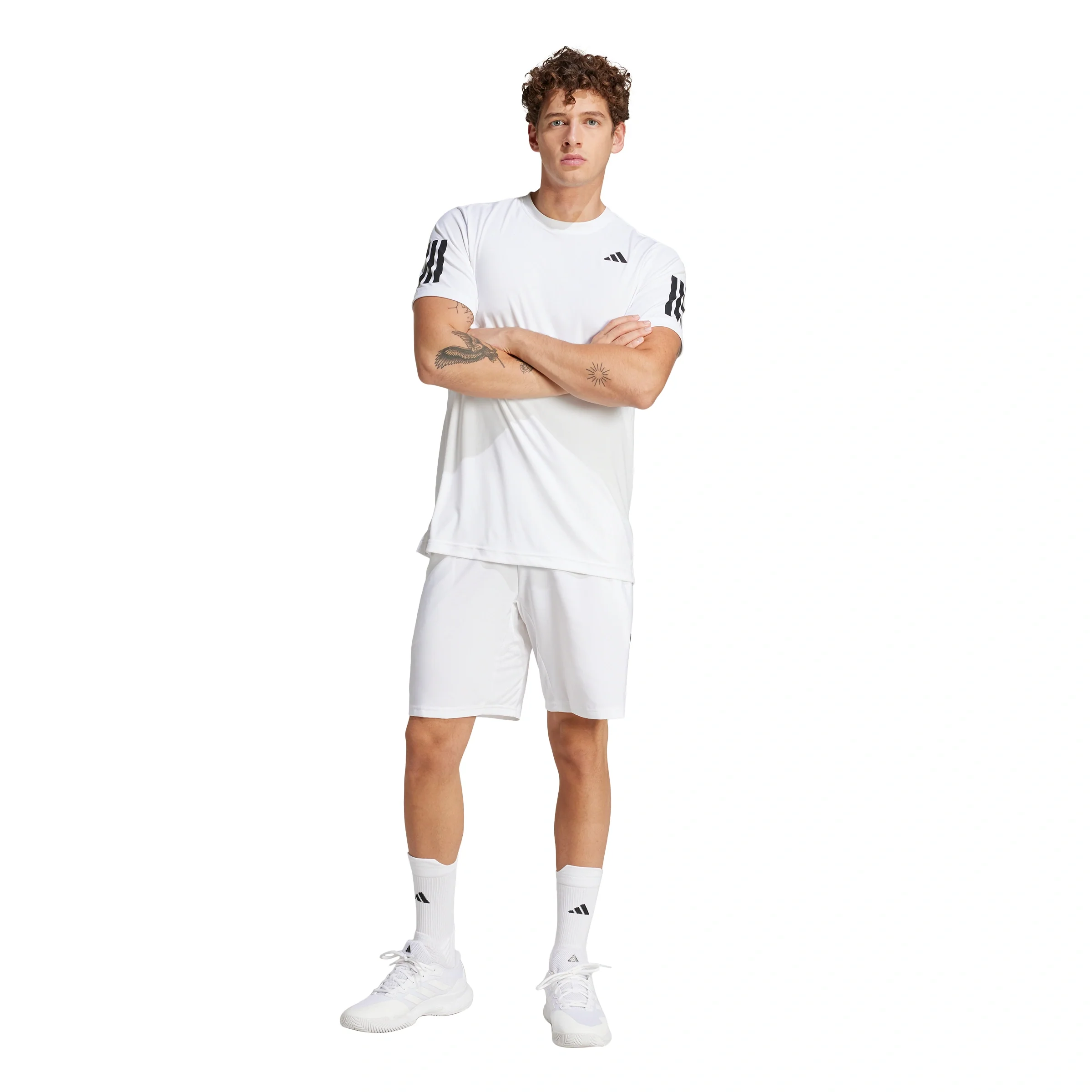 Club Tennis Climacool 3-Stripes Shorts - Image 6