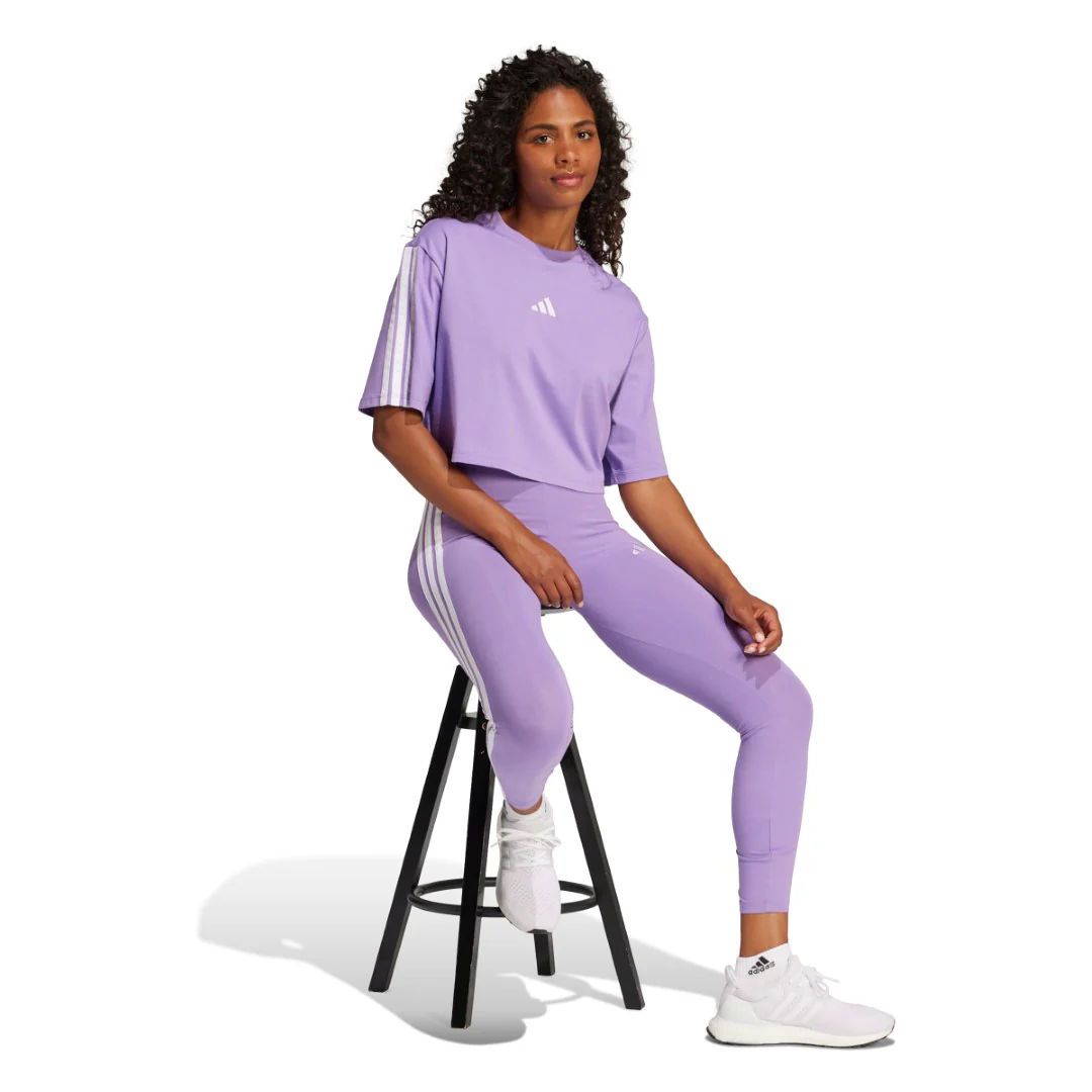 Essentials 3-Stripes Cotton Loose T-Shirt - Image 4