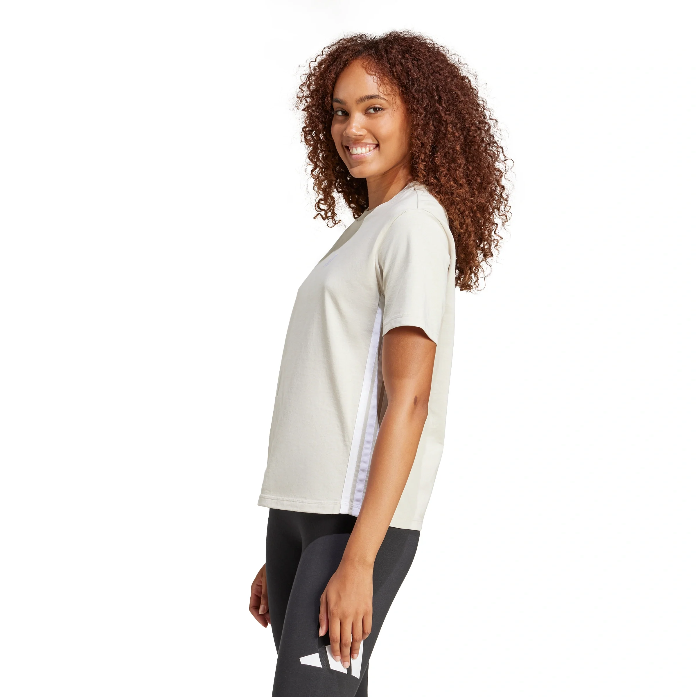 Essentials 3-Stripes Cotton T-shirt - Image 2