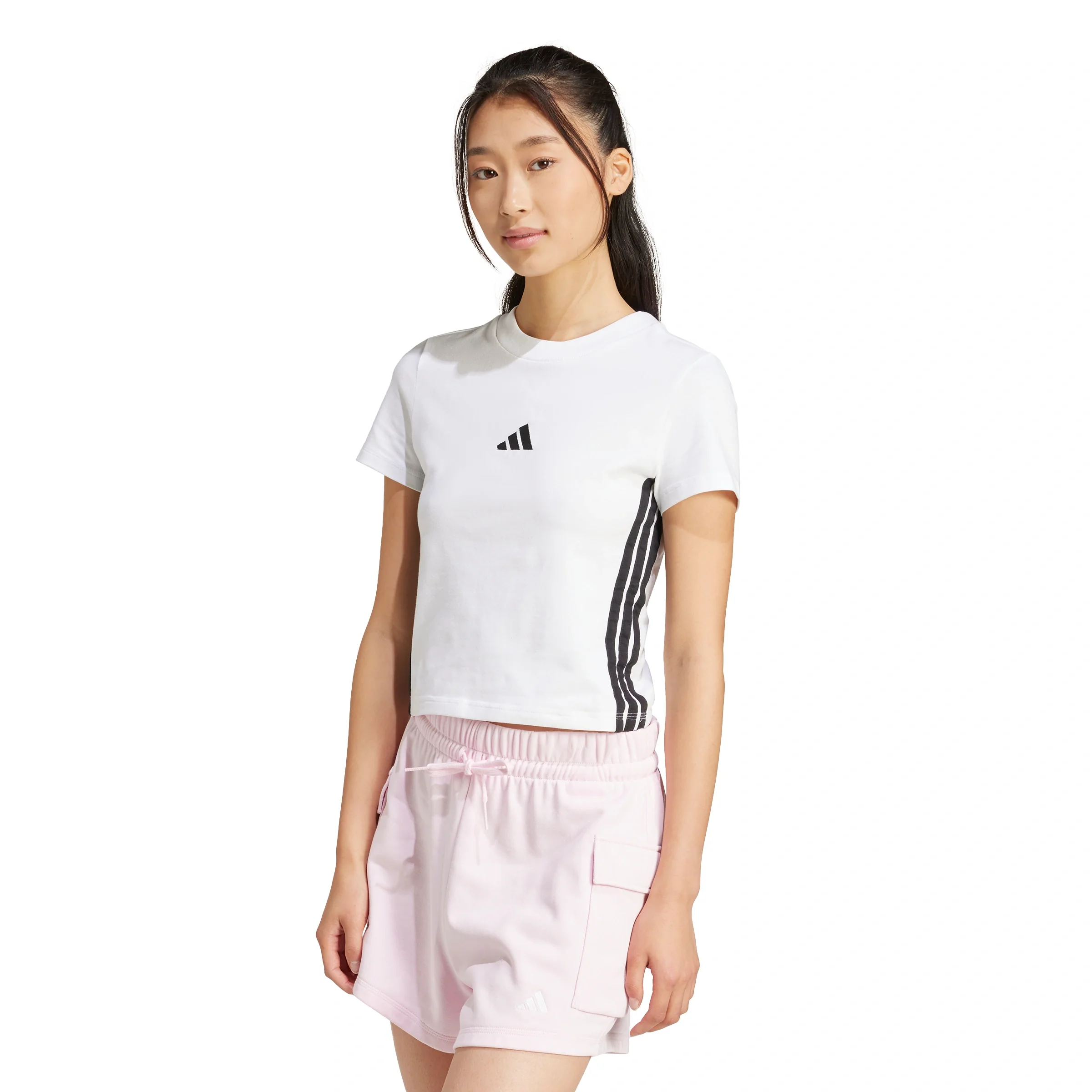 Essentials 3-Stripes Slim Baby T-shirt - Image 3