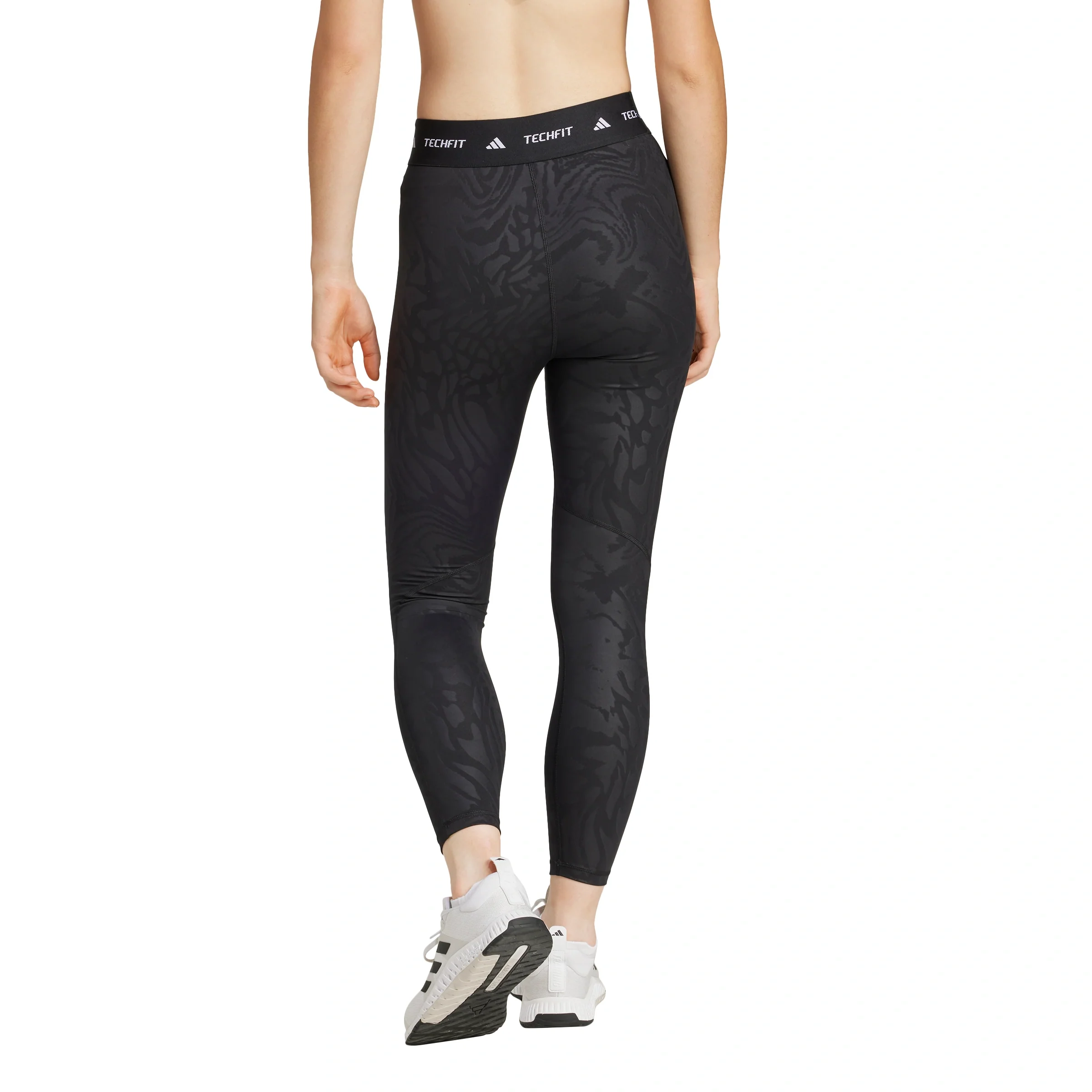 Techfit Printed 7/8 Leggings - Image 2