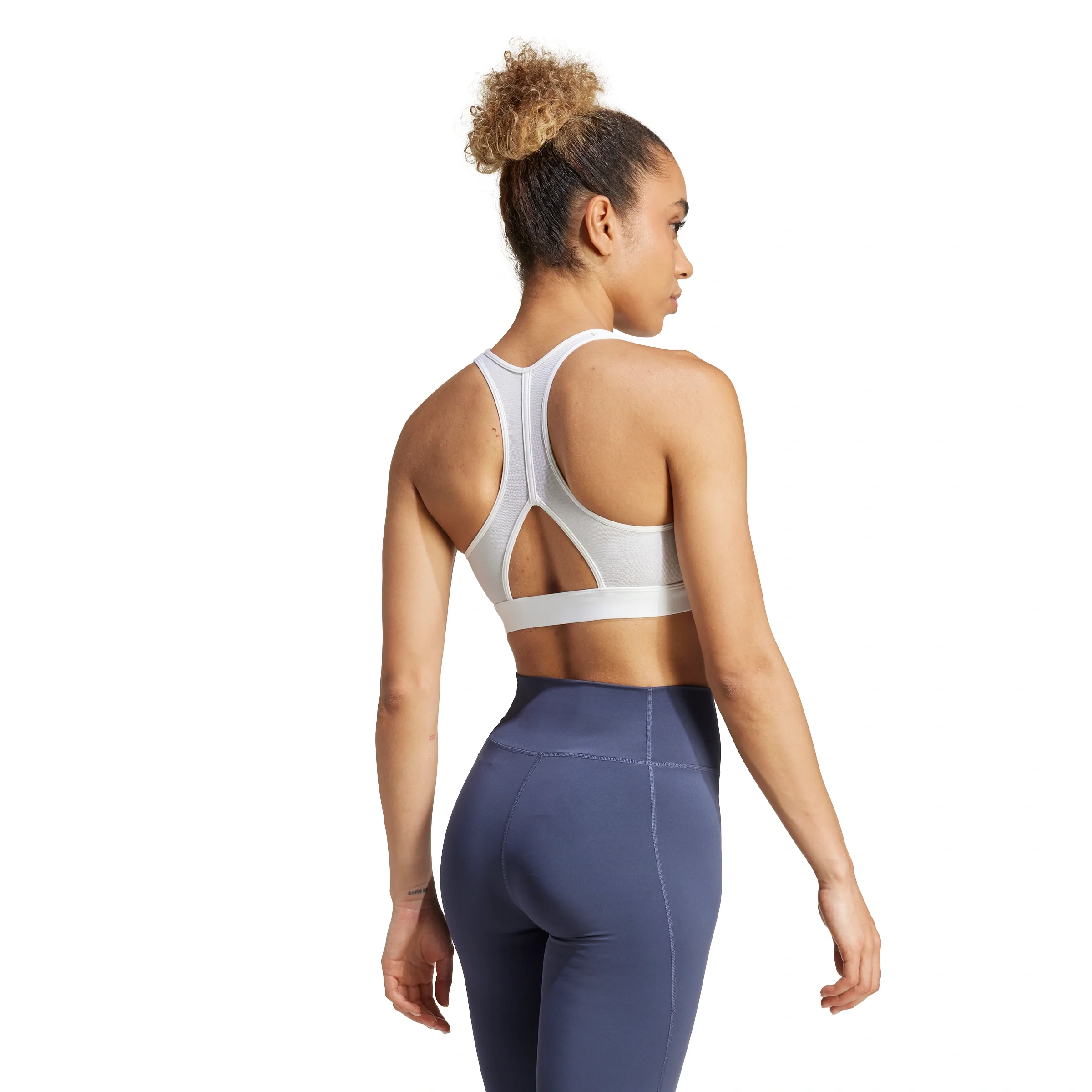 Powerreact Graphic Medium Support Sports Bra - Image 2