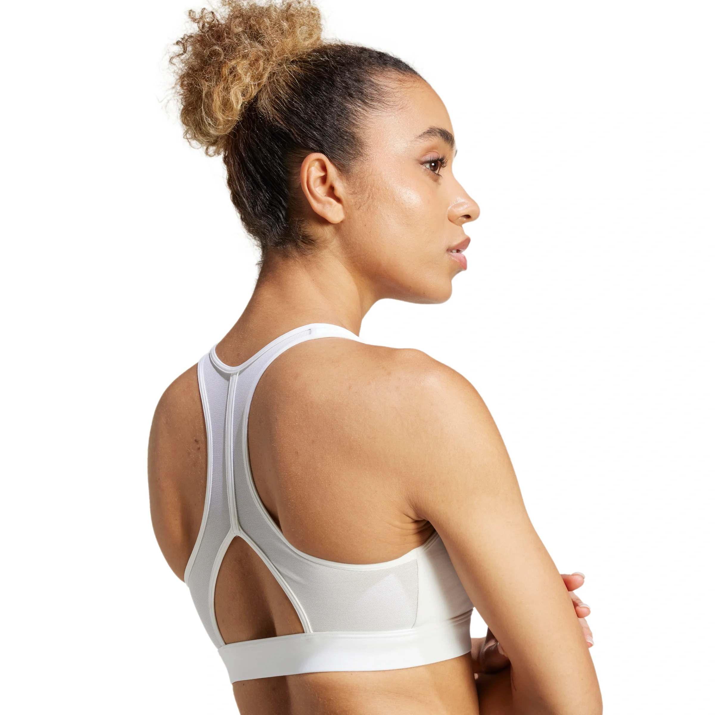 Powerreact Graphic Medium Support Sports Bra - Image 5