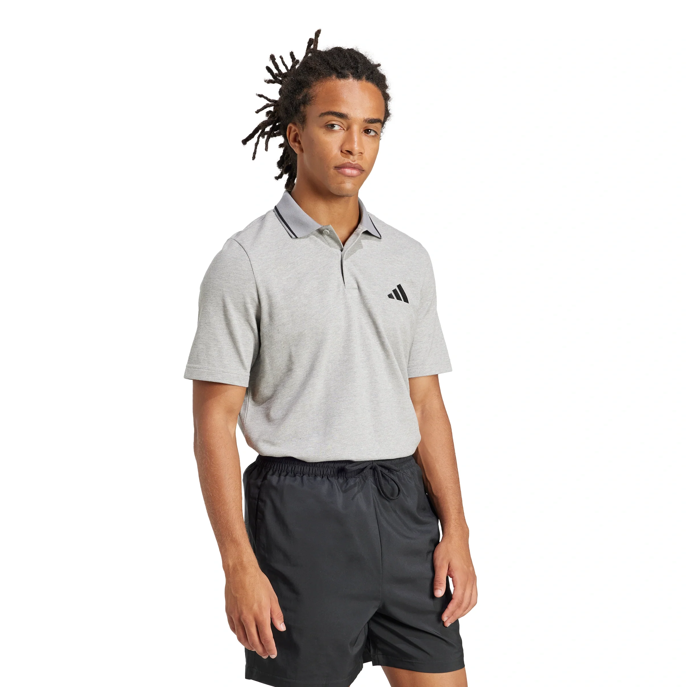Essentials Small Logo Piqué Polo T-shirt - Image 2
