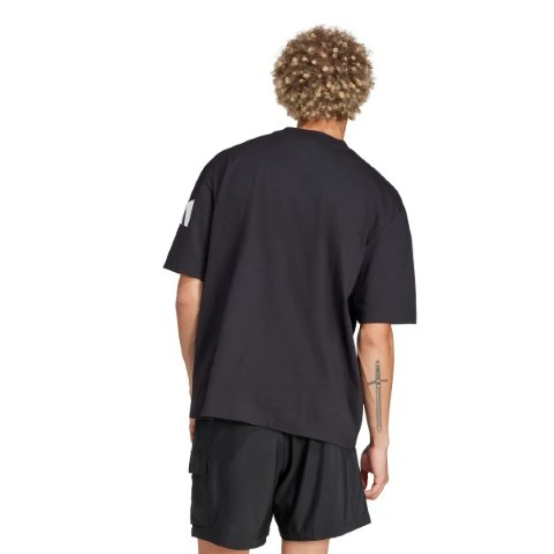 Essentials Loose Fit 3 Bar Logo T-Shirt - Image 3