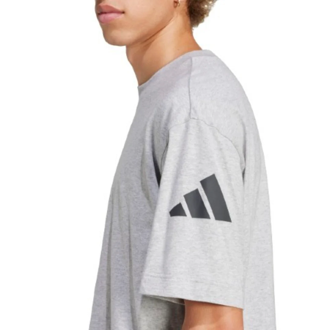Essentials Loose Fit 3 Bar Logo T-Shirt - Image 5