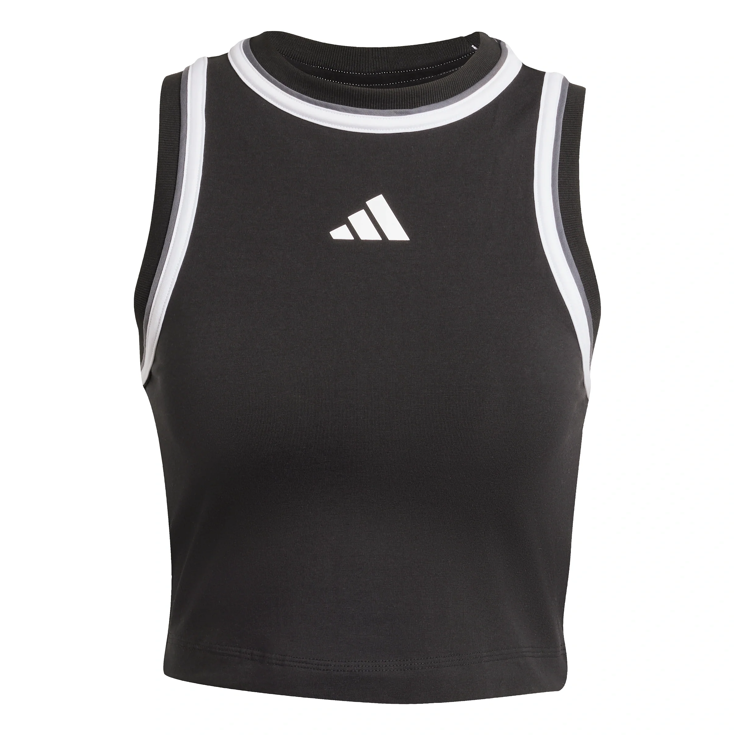 Essentials Color-Pop Cotton Crop Tank Top - Image 6