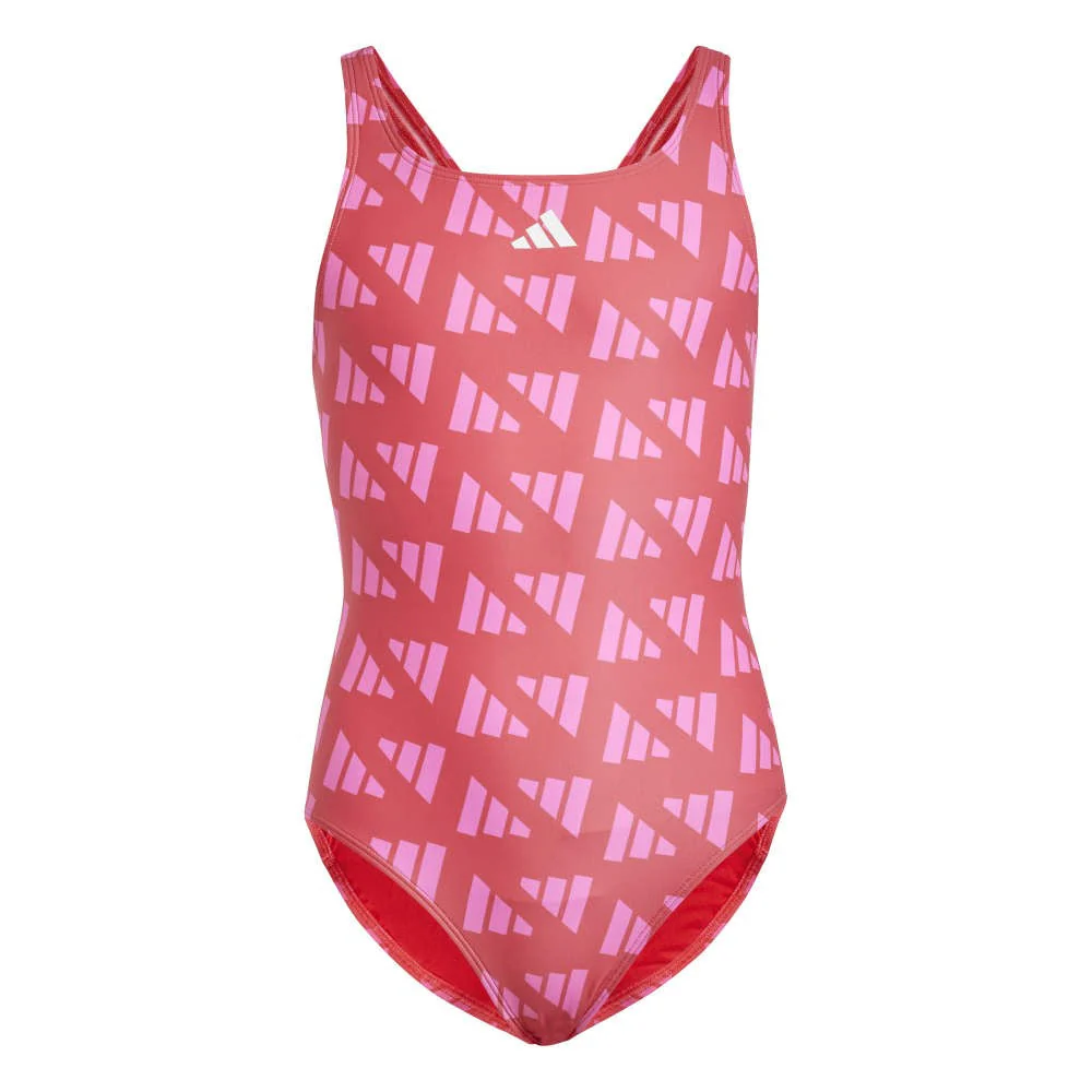 Logo Graphic V-Back Swimsuit Kids - Image 2