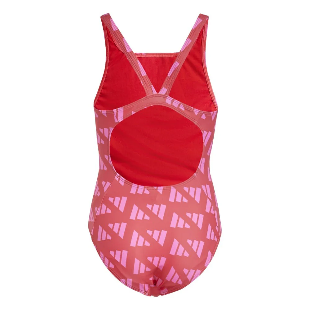Logo Graphic V-Back Swimsuit Kids - Image 3