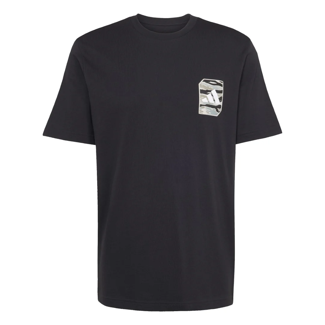 Camo Woven Graphic T-shirt - Image 6