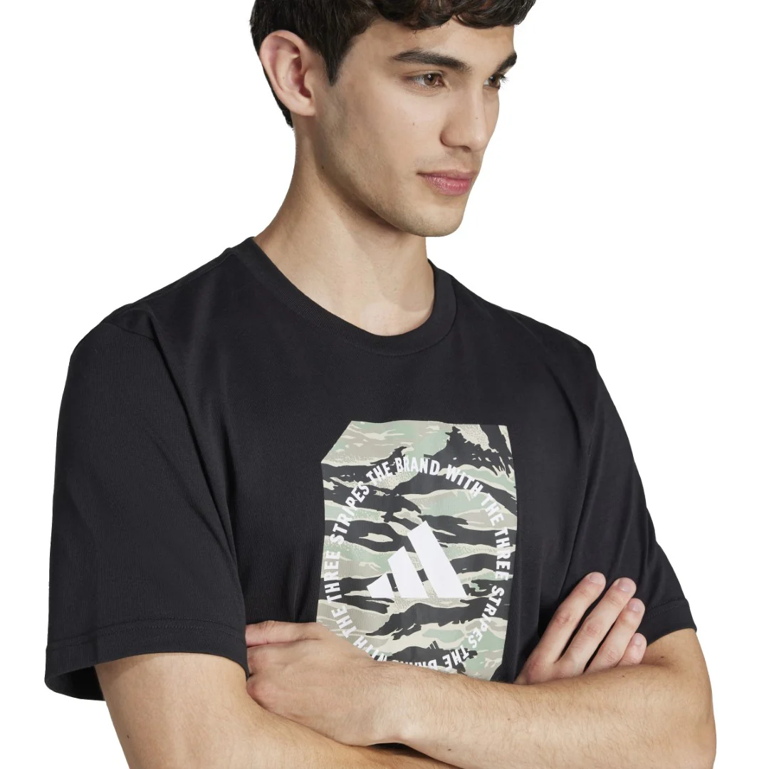 Camo Shape Graphic T-Shirt - Image 3