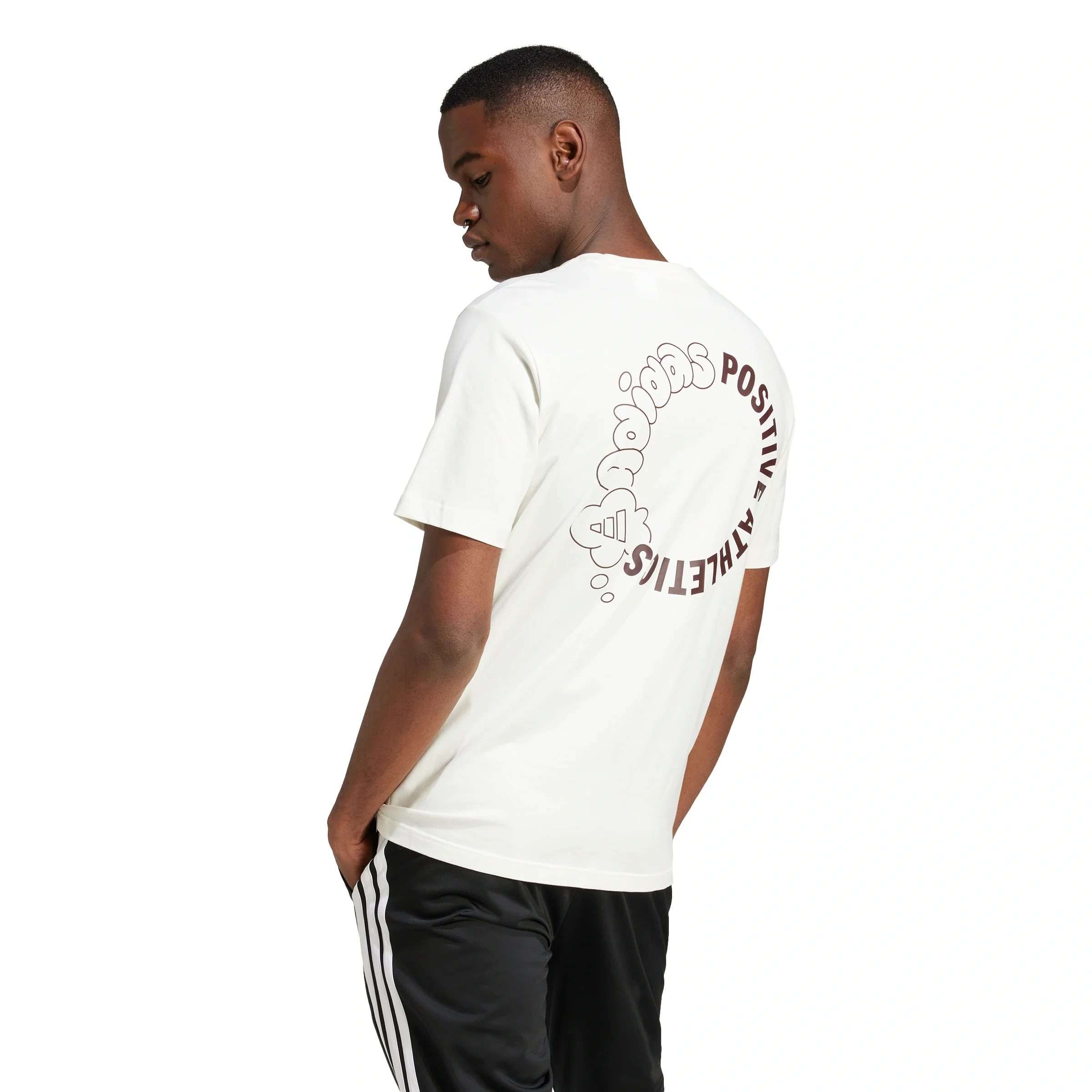 Lounge Verbiage Circle Graphic T-Shirt - Image 3