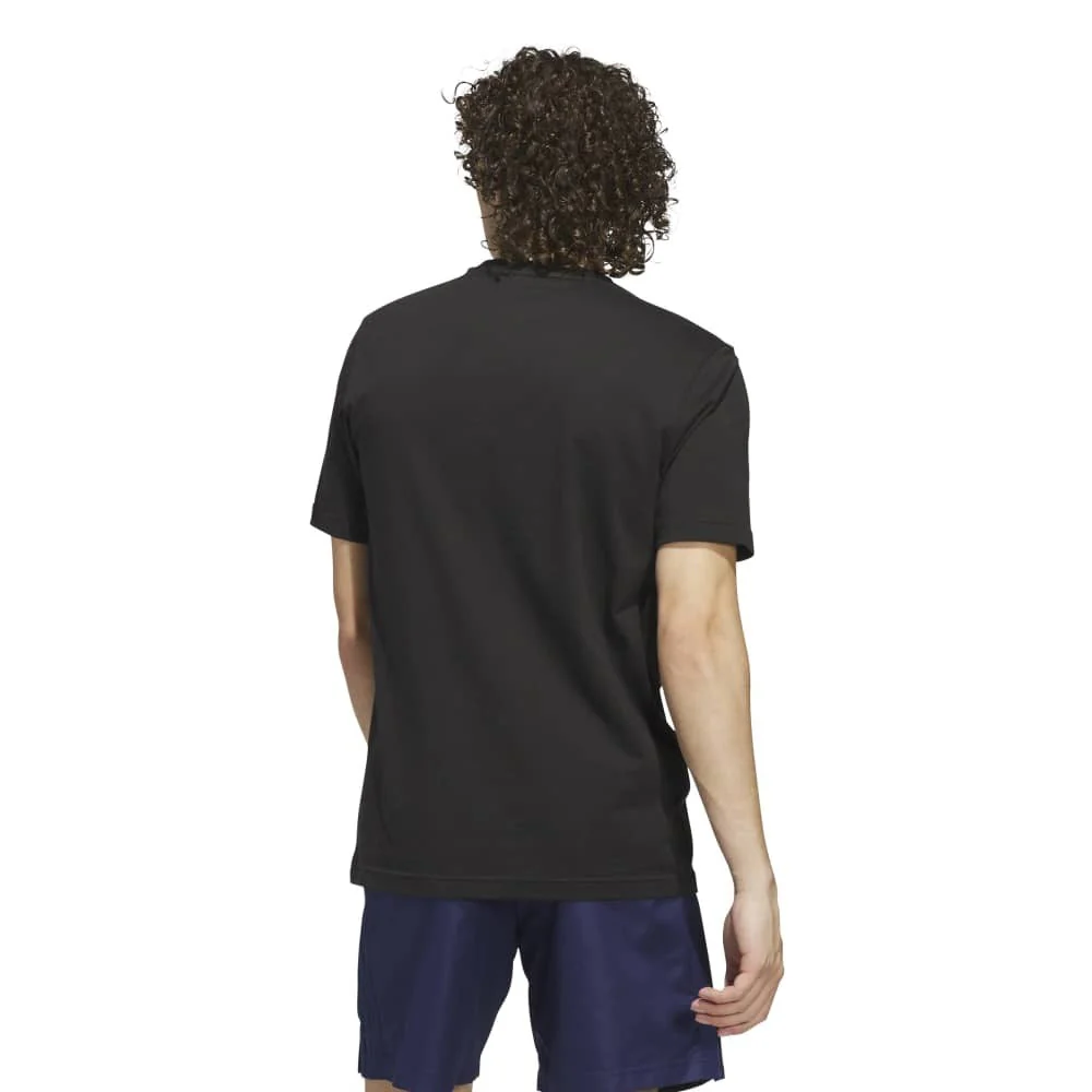 3-Stripes Lights Hoops Graphic T-Shirt - Image 3