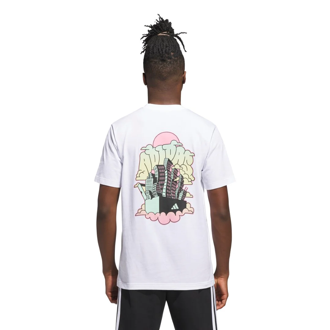 90s Nostalgia City Graphic T-Shirt - Image 2