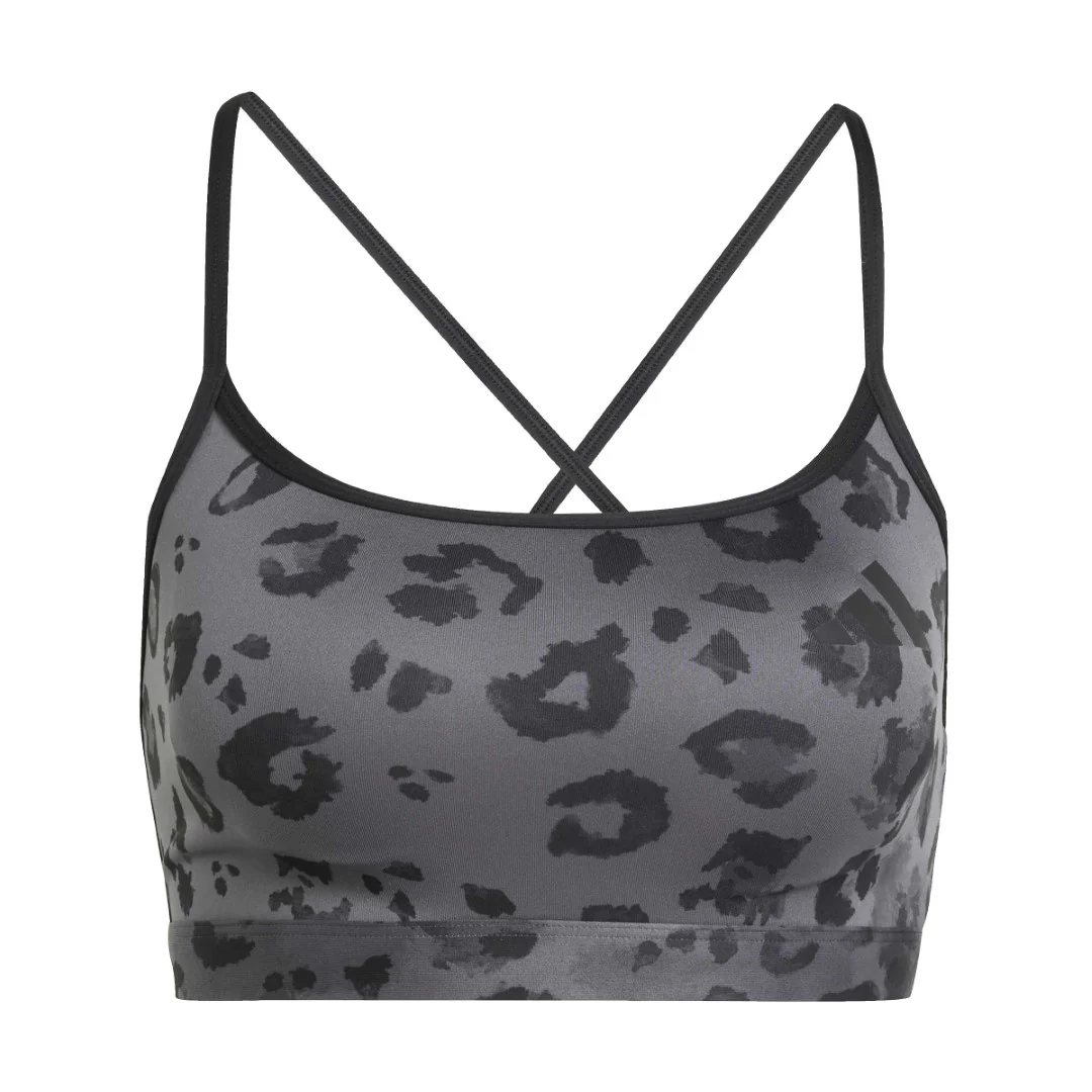 Powerreact Essentials Light Support Sports Bra Print - Image 6