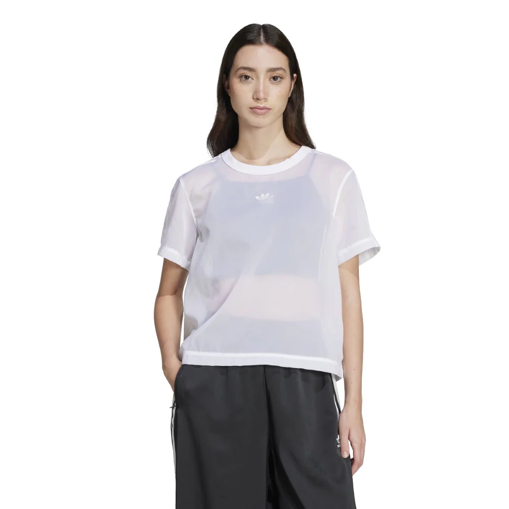 Adicolor Sheer 3-Stripes T-Shirt