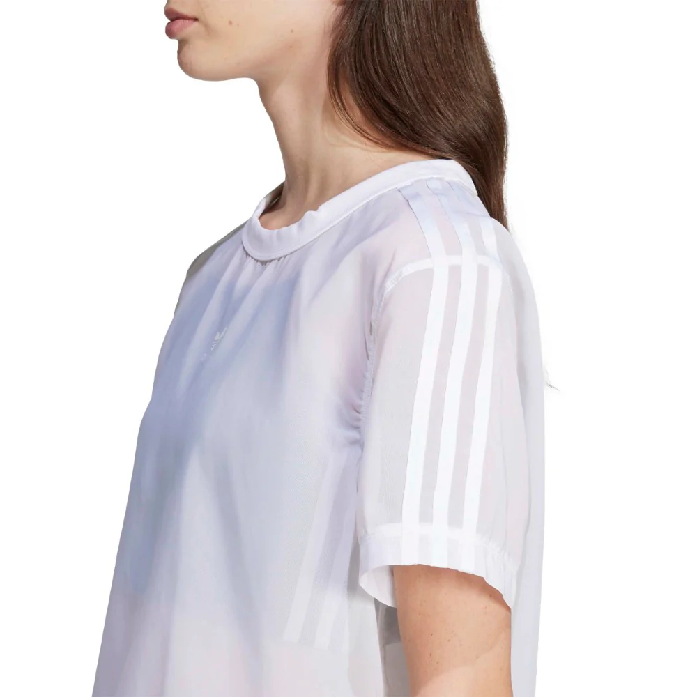 Adicolor Sheer 3-Stripes T-Shirt - Image 5
