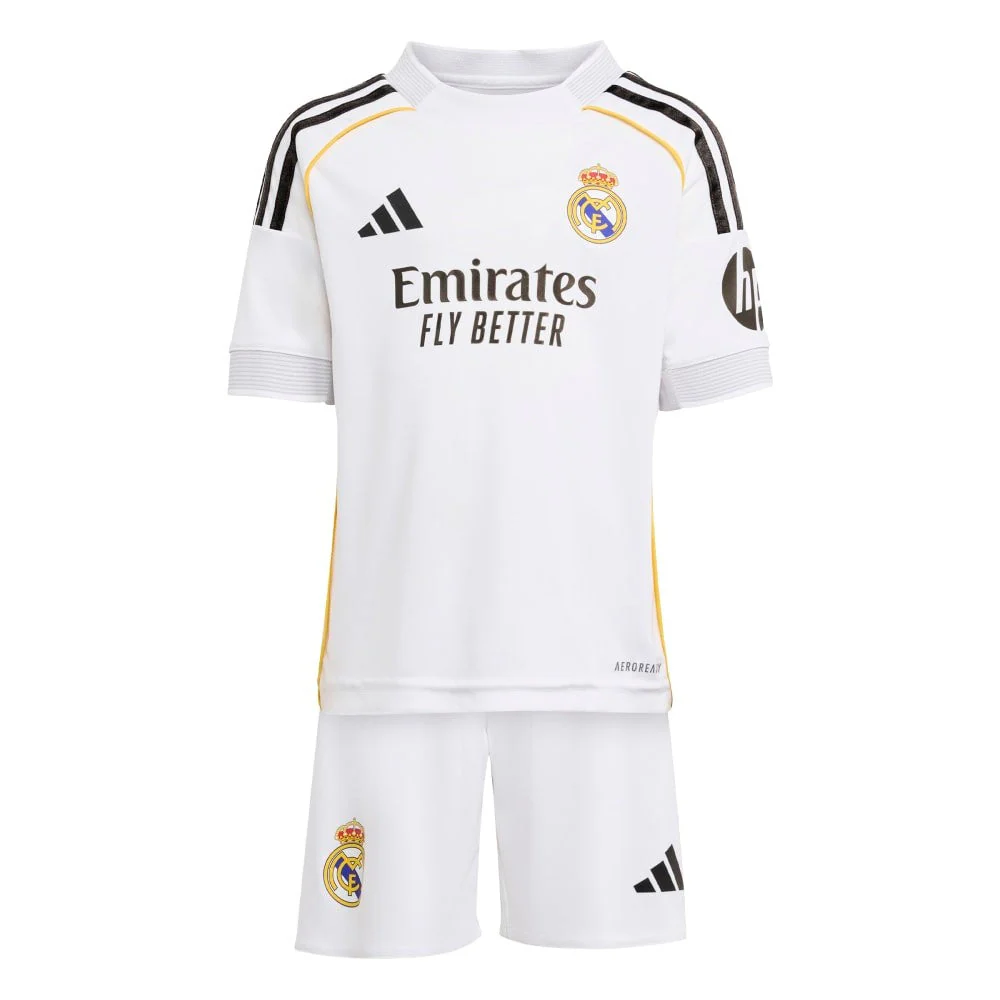 Real Madrid 25/26 Home Mini Kit Kids - Image 2