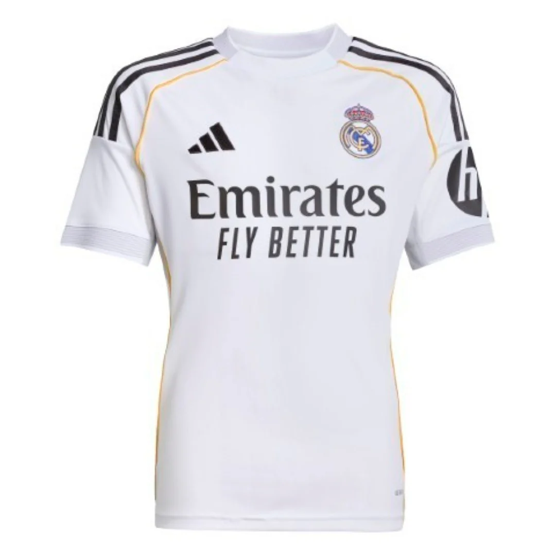 Real Madrid 25/26 Home Jersey T-shirt - Image 8