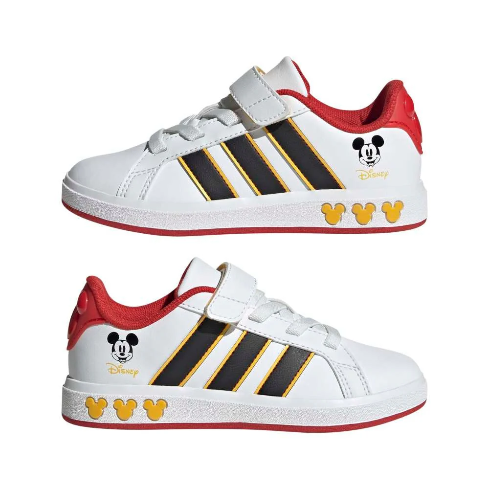 adidas Disney Mickey Mouse Grand Court Shoes Kids - Image 7
