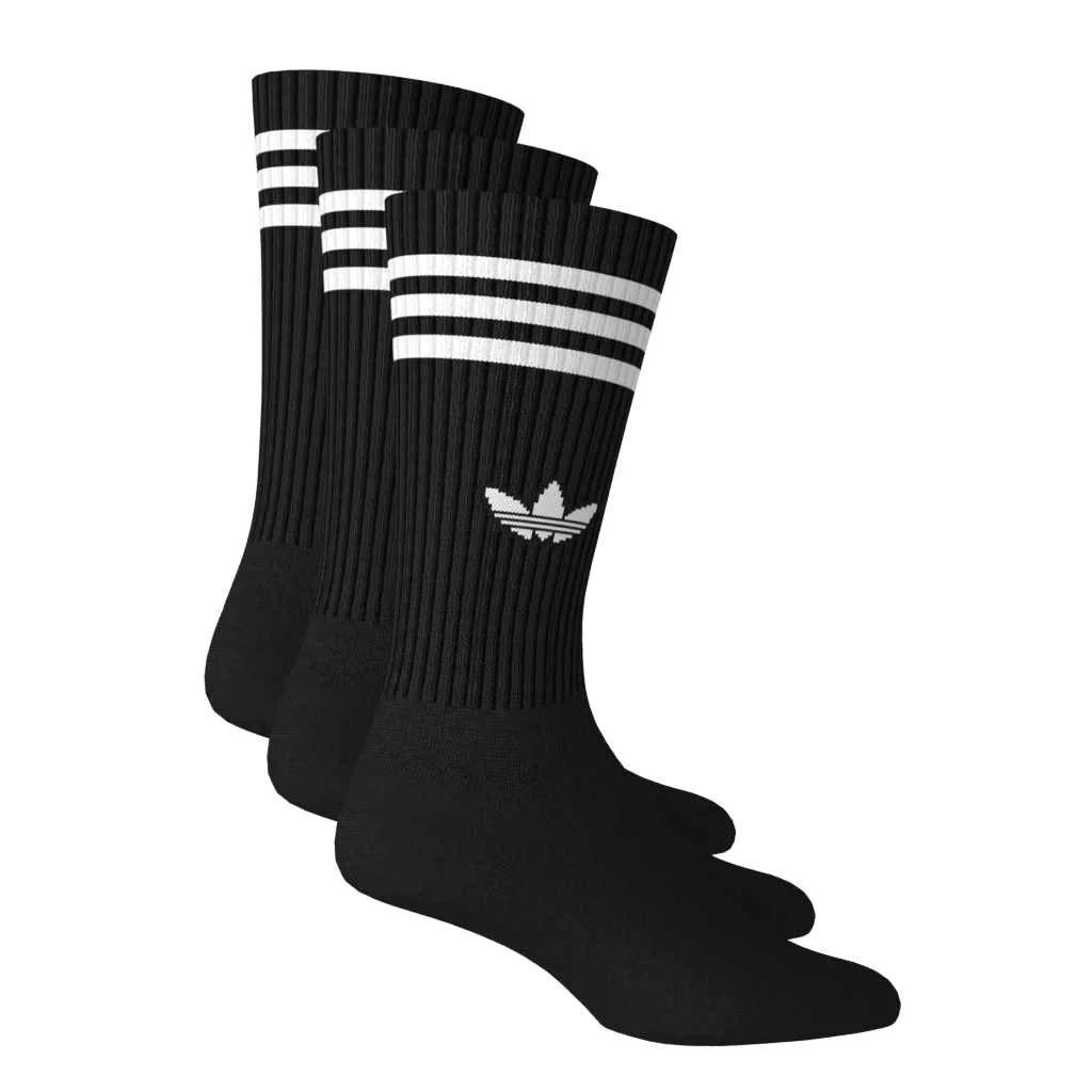 3-Stripes High Crew Socks 3 Pairs - Image 2