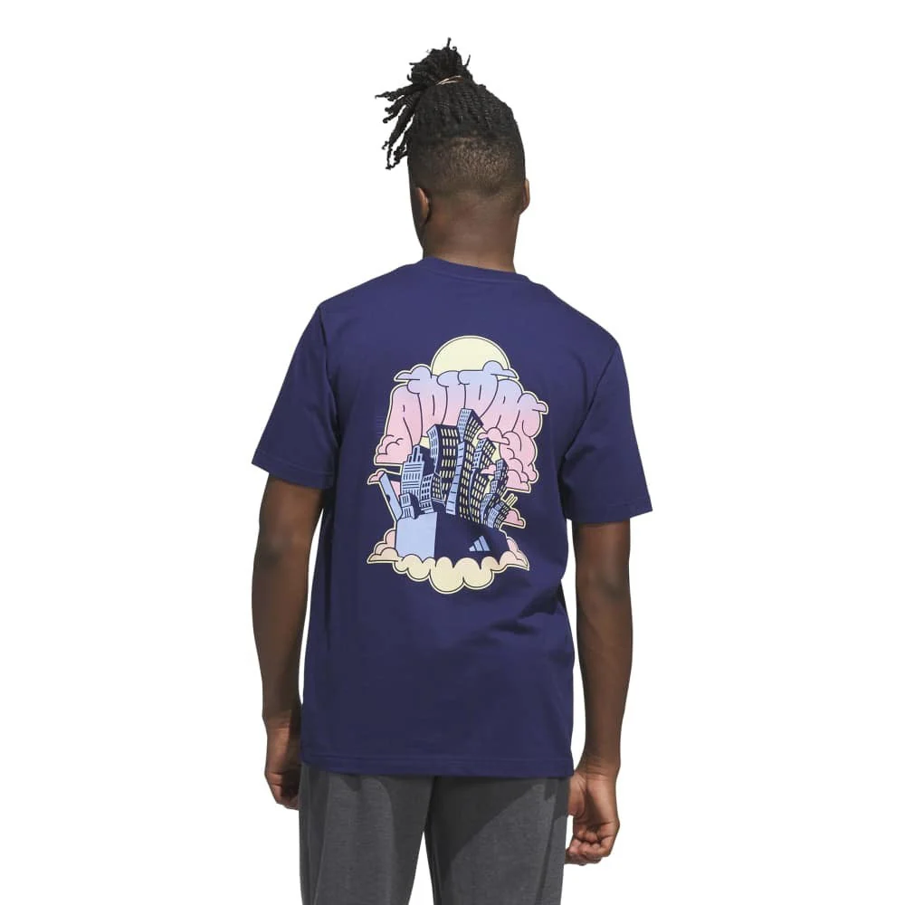 90s Nostalgia City Graphic T-Shirt - Image 2