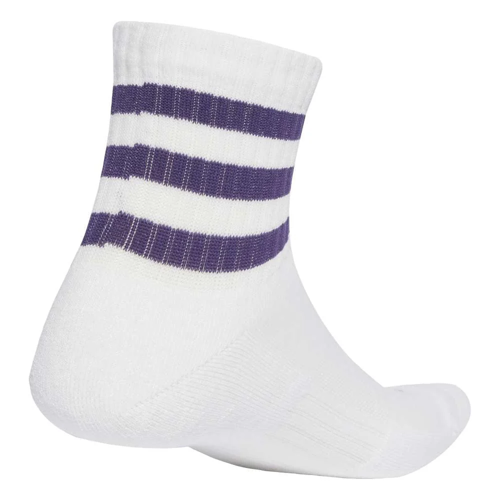 3-Stripes Cushioned Sportswear Low-Cut Socks 3 Pairs - Image 2