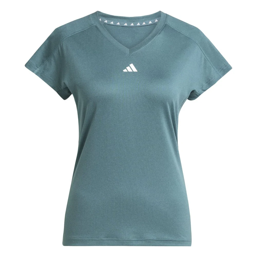 AEROREADY Train Essentials Minimal Branding V-Neck T-Shirt - Image 5