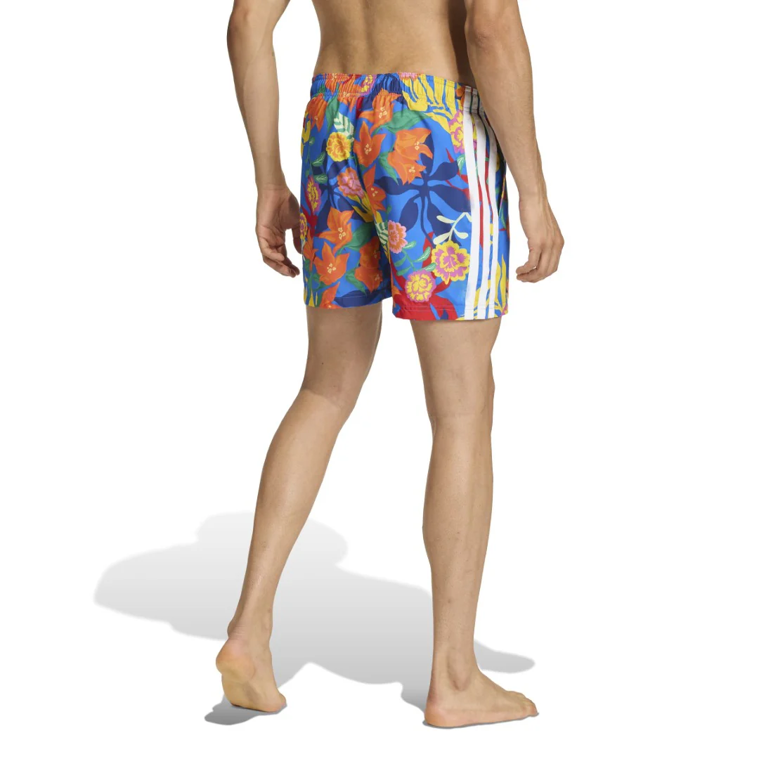 Mexicana Florals 3 Stripes Swim Shorts 5 Inch - Image 2
