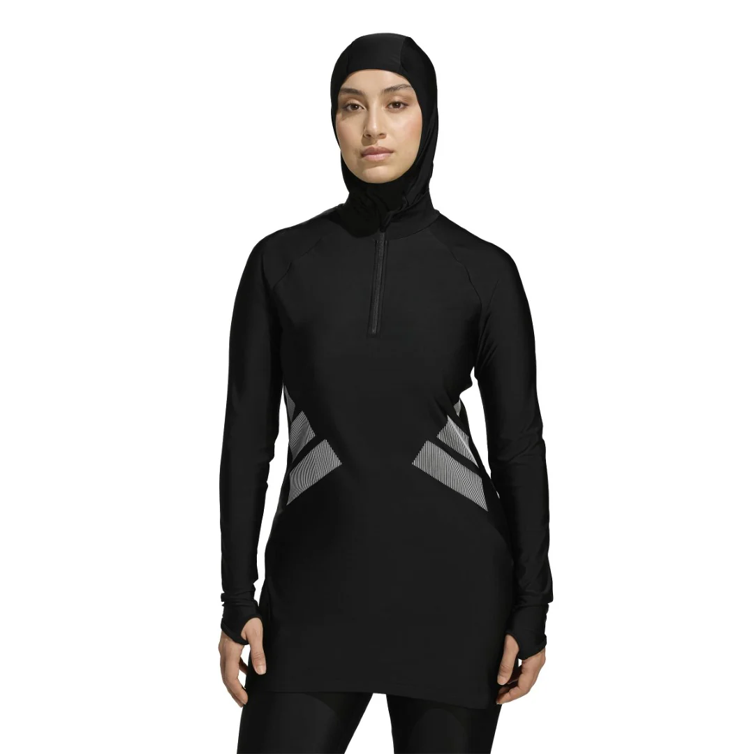 Big Bars Long Sleeve Swim Top