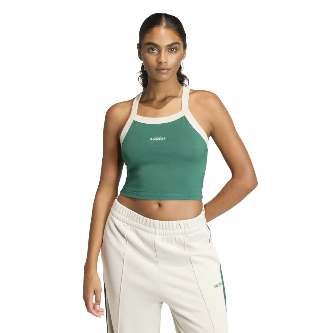 Seasonal Essentials Colorpop With Embroidered Graphic Tank Top