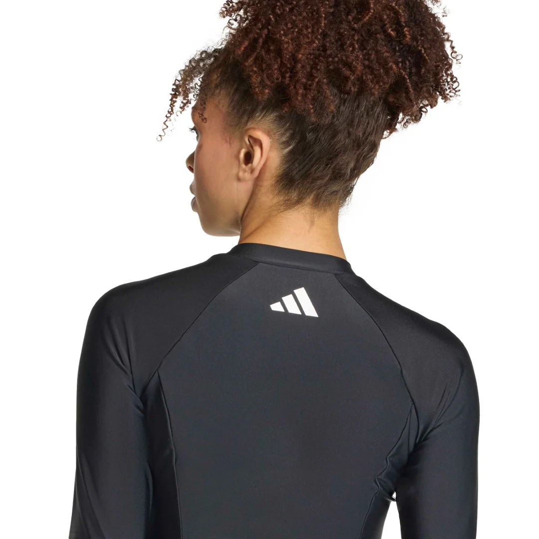 Logo Long Sleeve One-Piece Swimsuit - Image 5