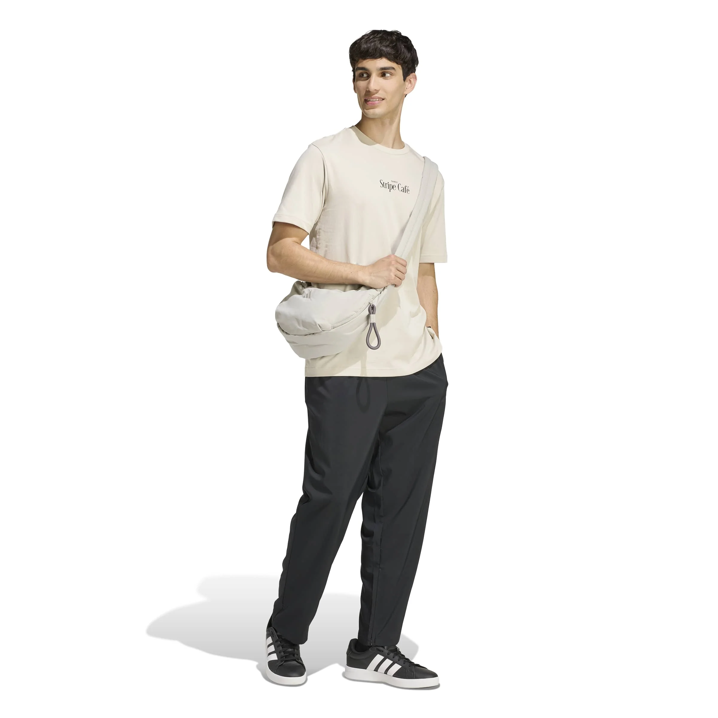 Coffee Cafe Donut Box Graphic T-Shirt - Image 3