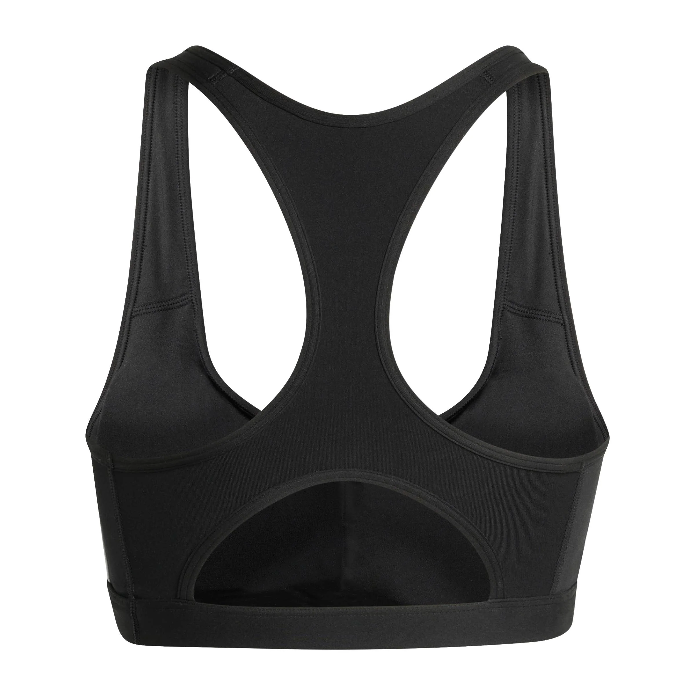Optime Essentials Workout 3-Stripes Medium Support Bra - Image 7