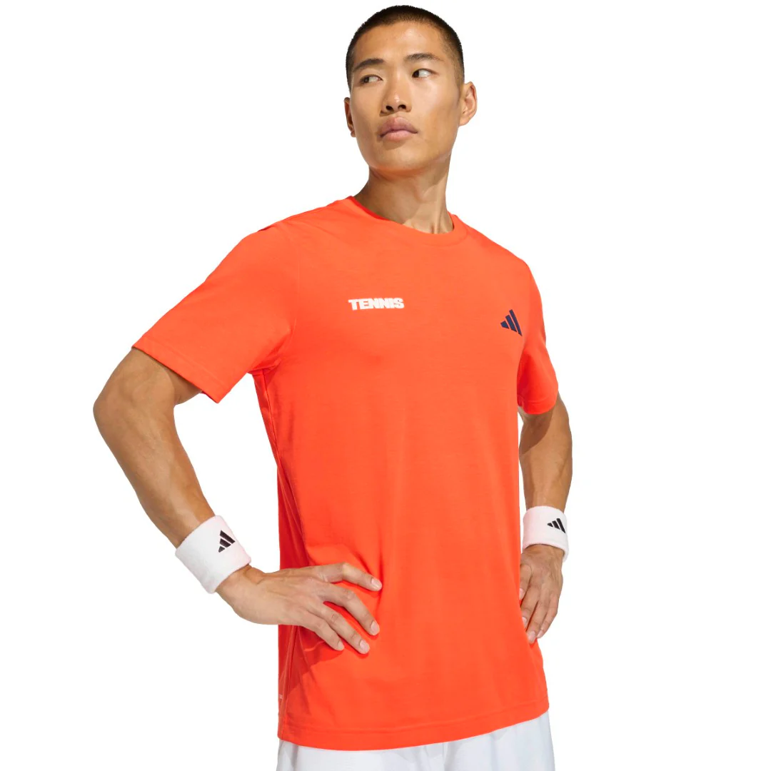Tennis Hot Egg Graphic T-Shirt - Image 3