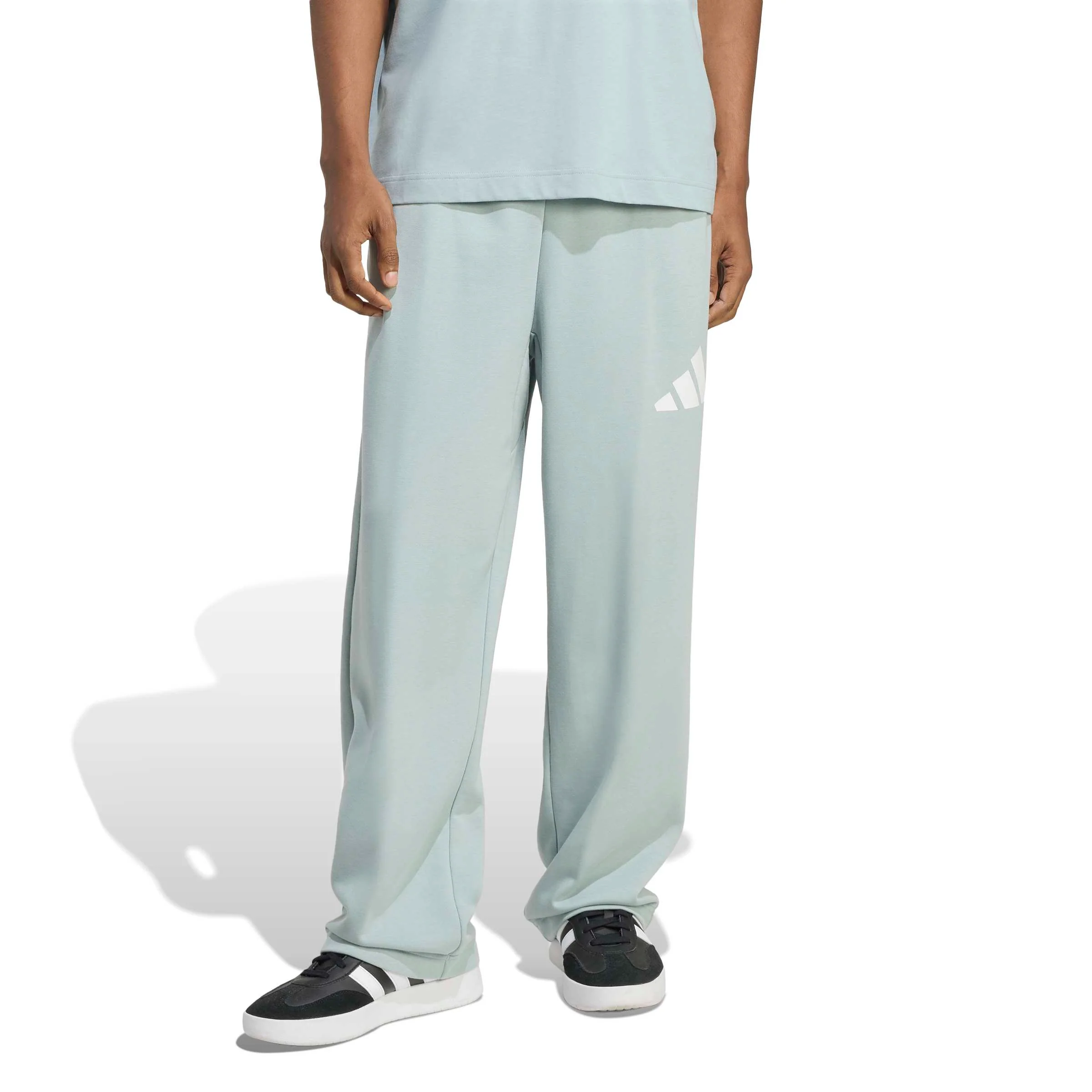 Essentials Wide Leg 3 Bar Logo Pants