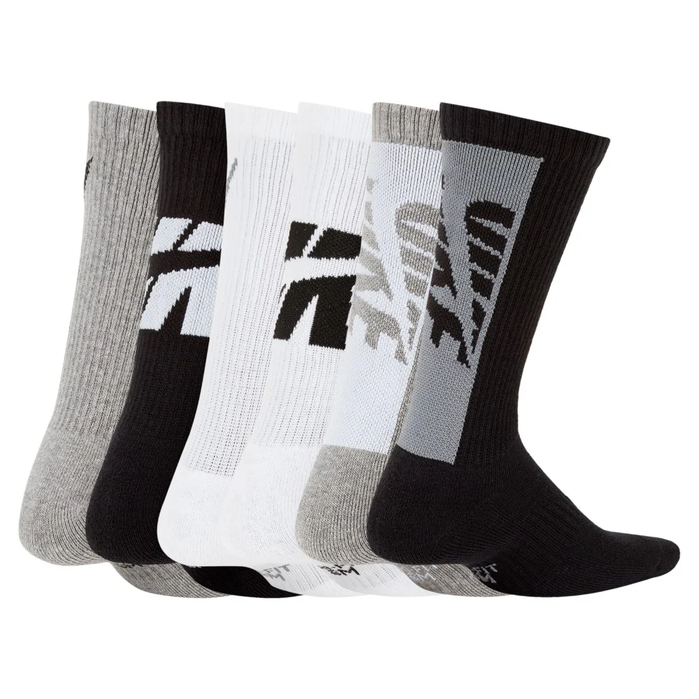 Everyday Cushioned Crew Socks (6 Pairs) - Image 2