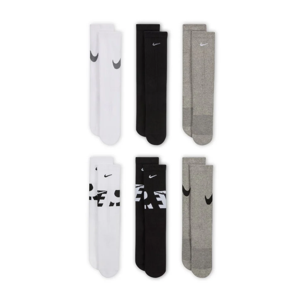 Everyday Cushioned Crew Socks (6 Pairs) - Image 5