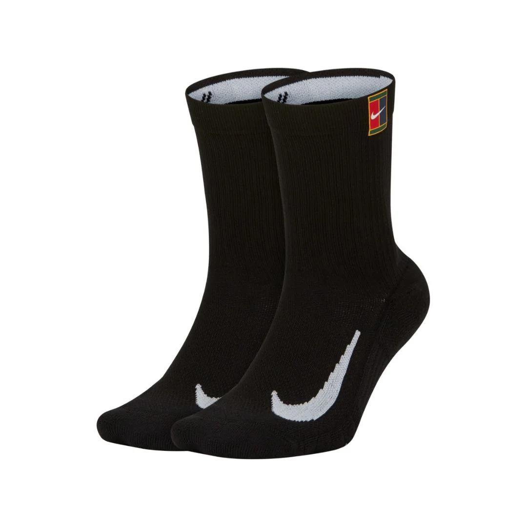 Court Multiplier Cushioned Tennis Crew Socks (2 Pairs)