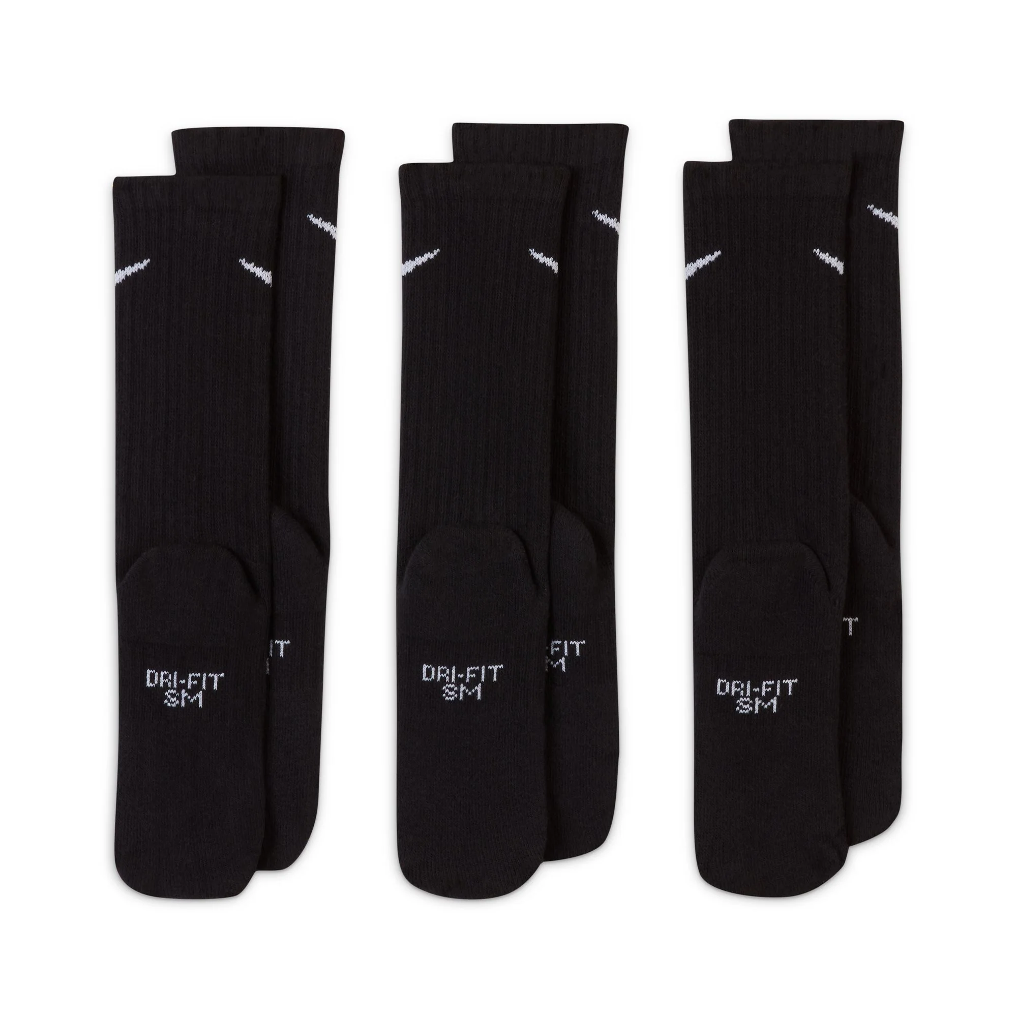 Everyday Cushioned Crew Socks (3 Pairs) - Image 3